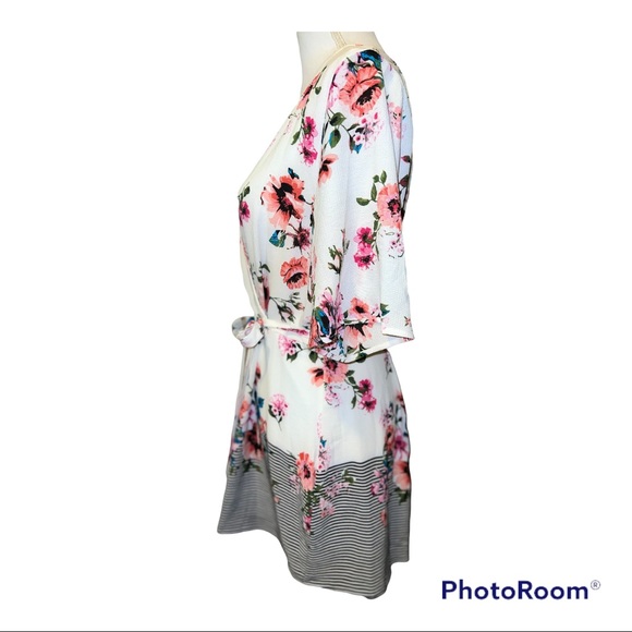 Ash & Violet floral and striped romper - Picture 4 of 7